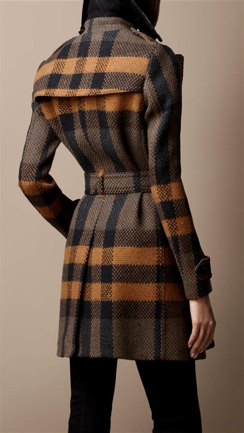 burberry brit burlington coat factory|Burberry check wool coats.